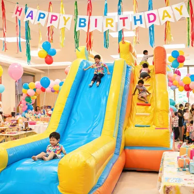 inflatable slide